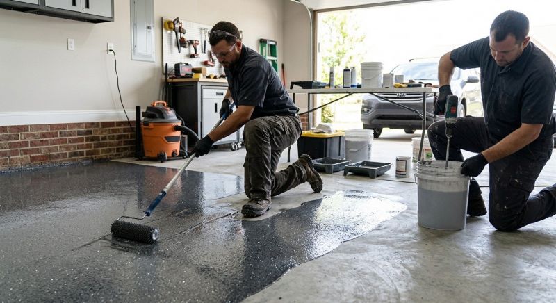 Epoxy Flooring Repair in Loudoun County, VA