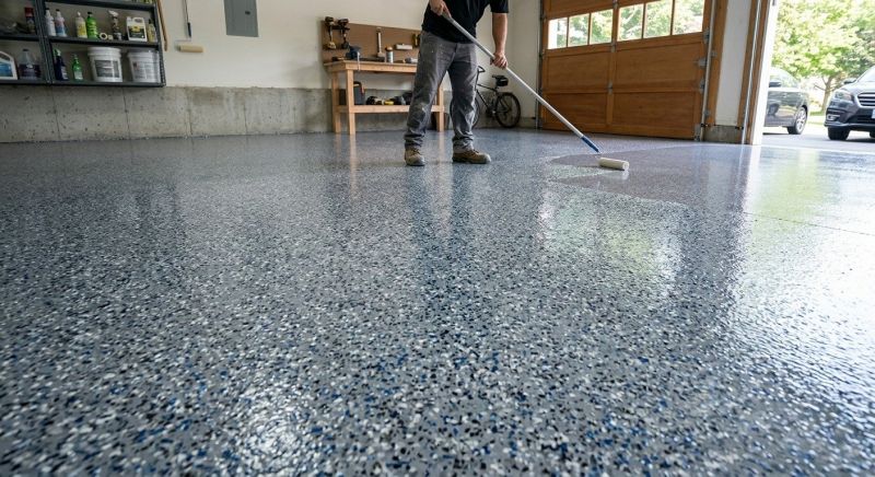 Residential Floor Coating in Fairfax, VA