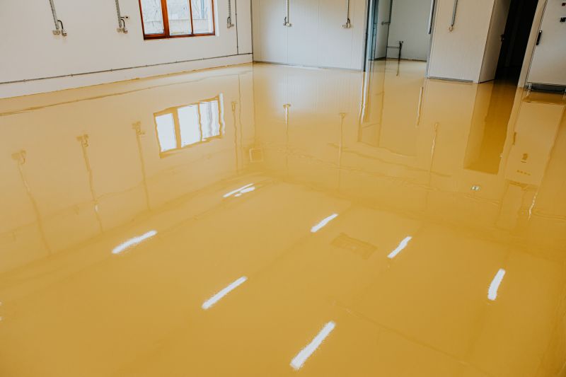 Speckled Garage Floor Painting in Frederick, MD